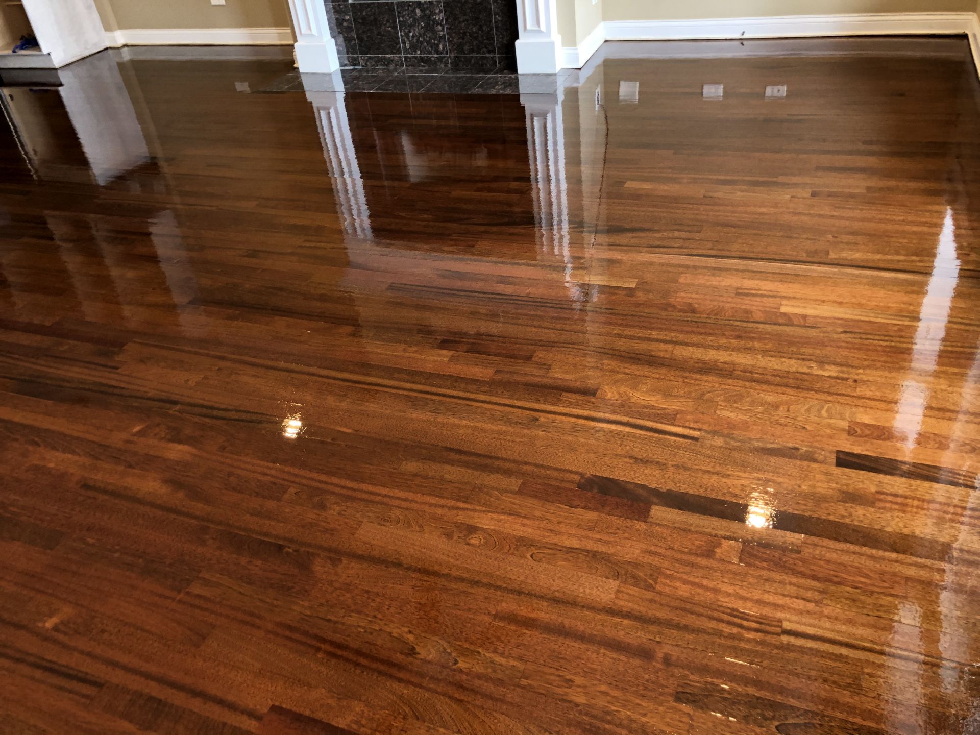 Staining Brazilian Cherry Floors Chicago, FLOORecki LLC, Flooring