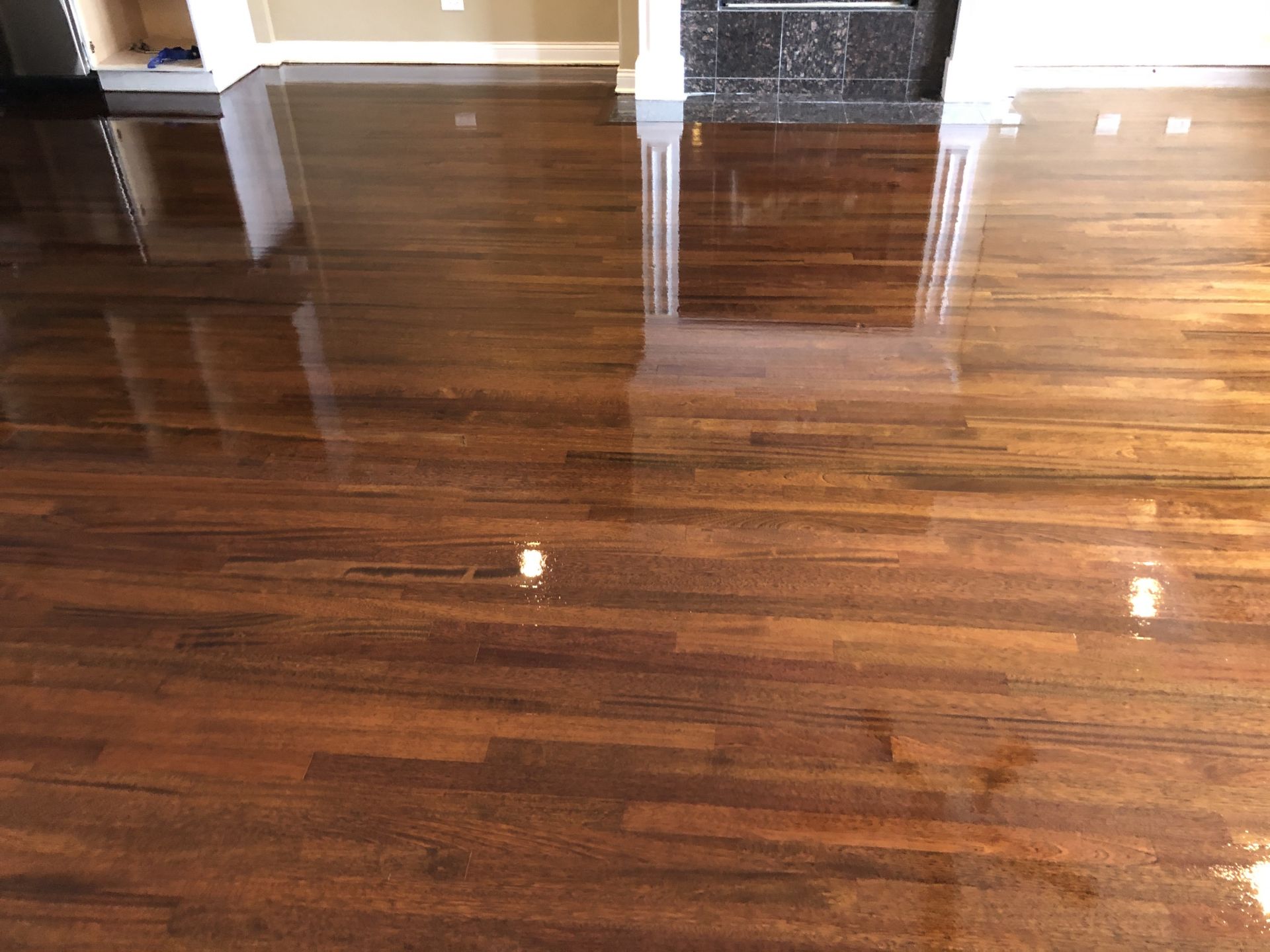 Staining Brazilian Cherry Floors Chicago, FLOORecki LLC, Flooring