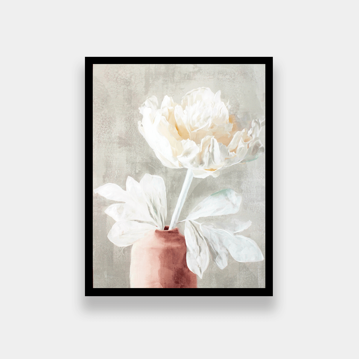 Julia Flower Framed Canvas Wall Art Floor Gallery Nigeria
