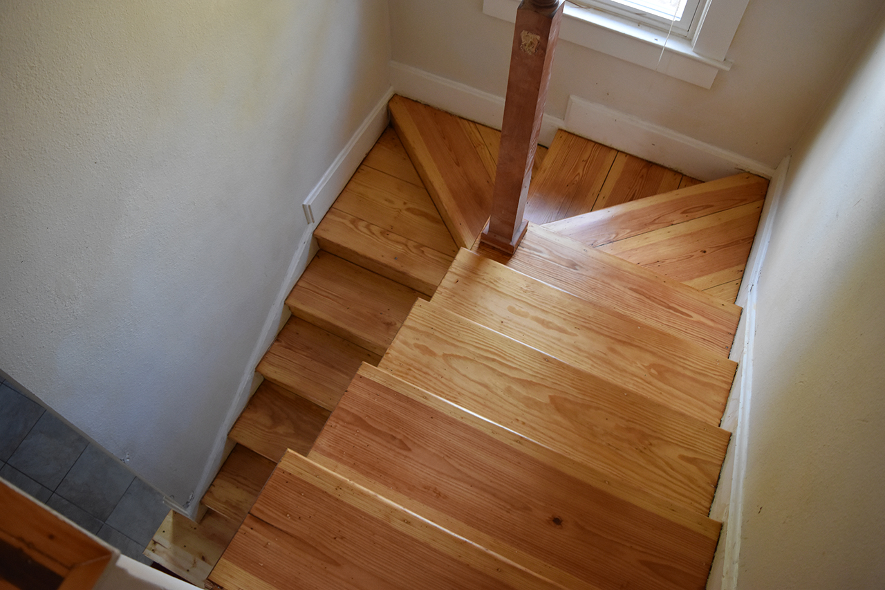 Original Douglas Fir Floors Sanded and Refinished