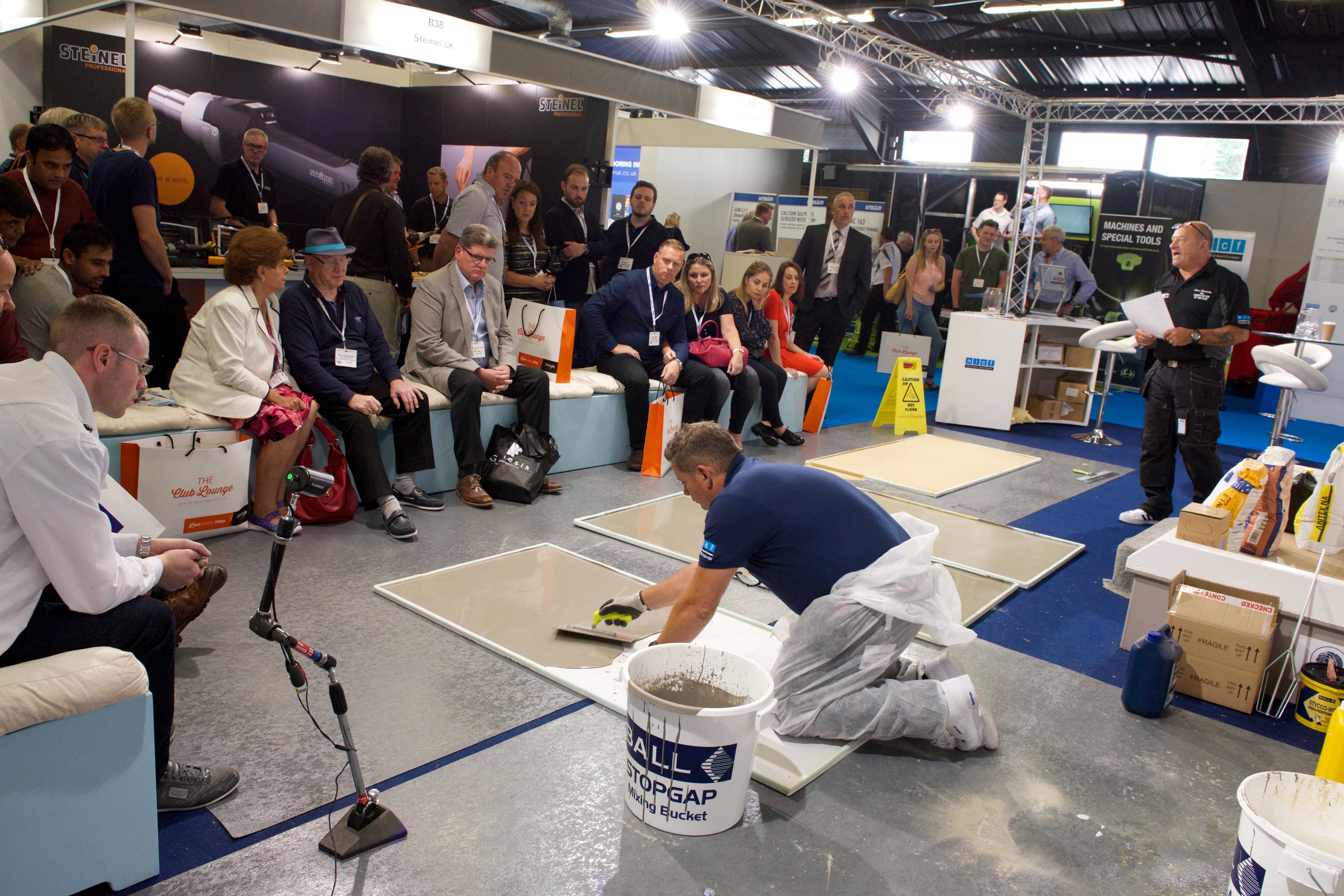 Carpet Fitter Finalists & Demo Zones at The Flooring Show •