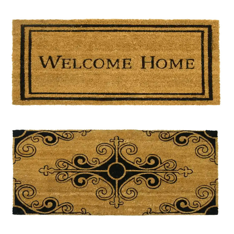 RubberCal French "Estate Door Mat" Kit 24" x 57" 2 Doormats