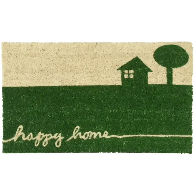 "Happy Home Country Door Mats"