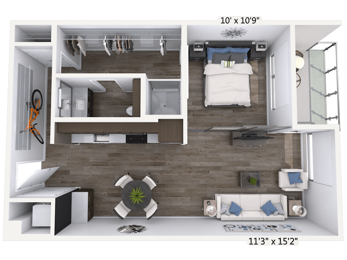 3D Floor Plan Freelance / To 3d floor plan apartment flat. bmpjiggly