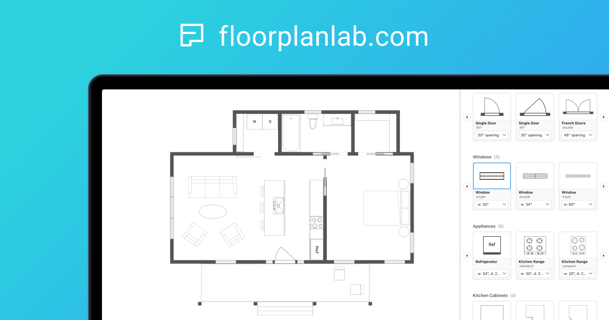 Laboratory Floor Plan Template