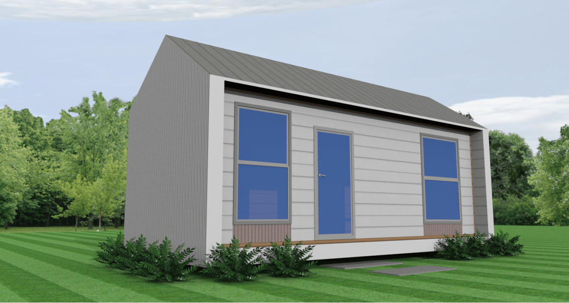 1 Bedroom Granny Flats Kit Home Floor plans