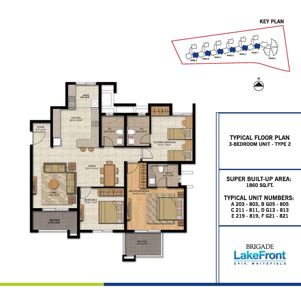 Brigade Lakefront 4 Bhk Floor Plan floorplans.click