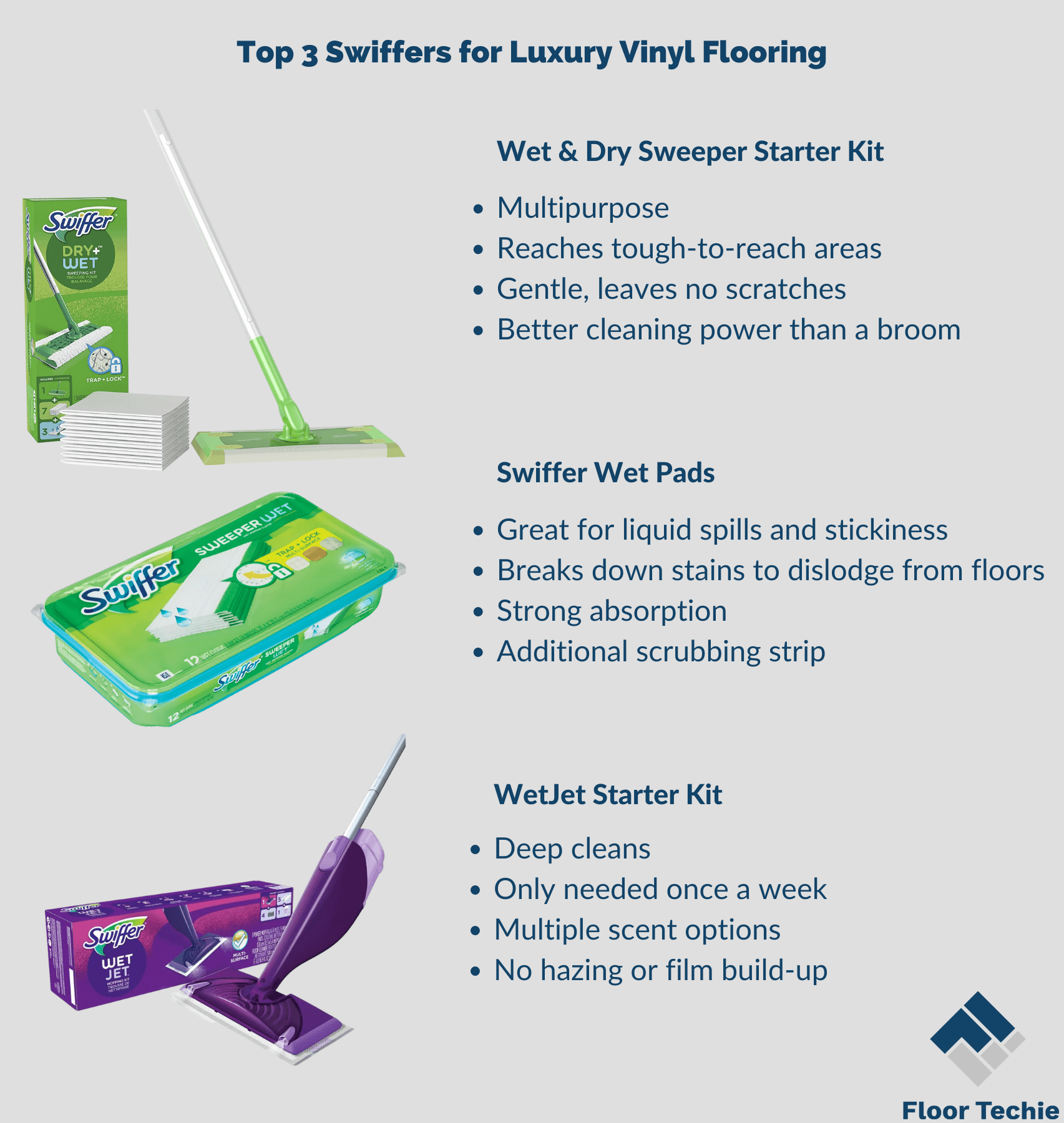 Can You Use Swiffer WetJet on Luxury Vinyl Flooring? Floor Techie