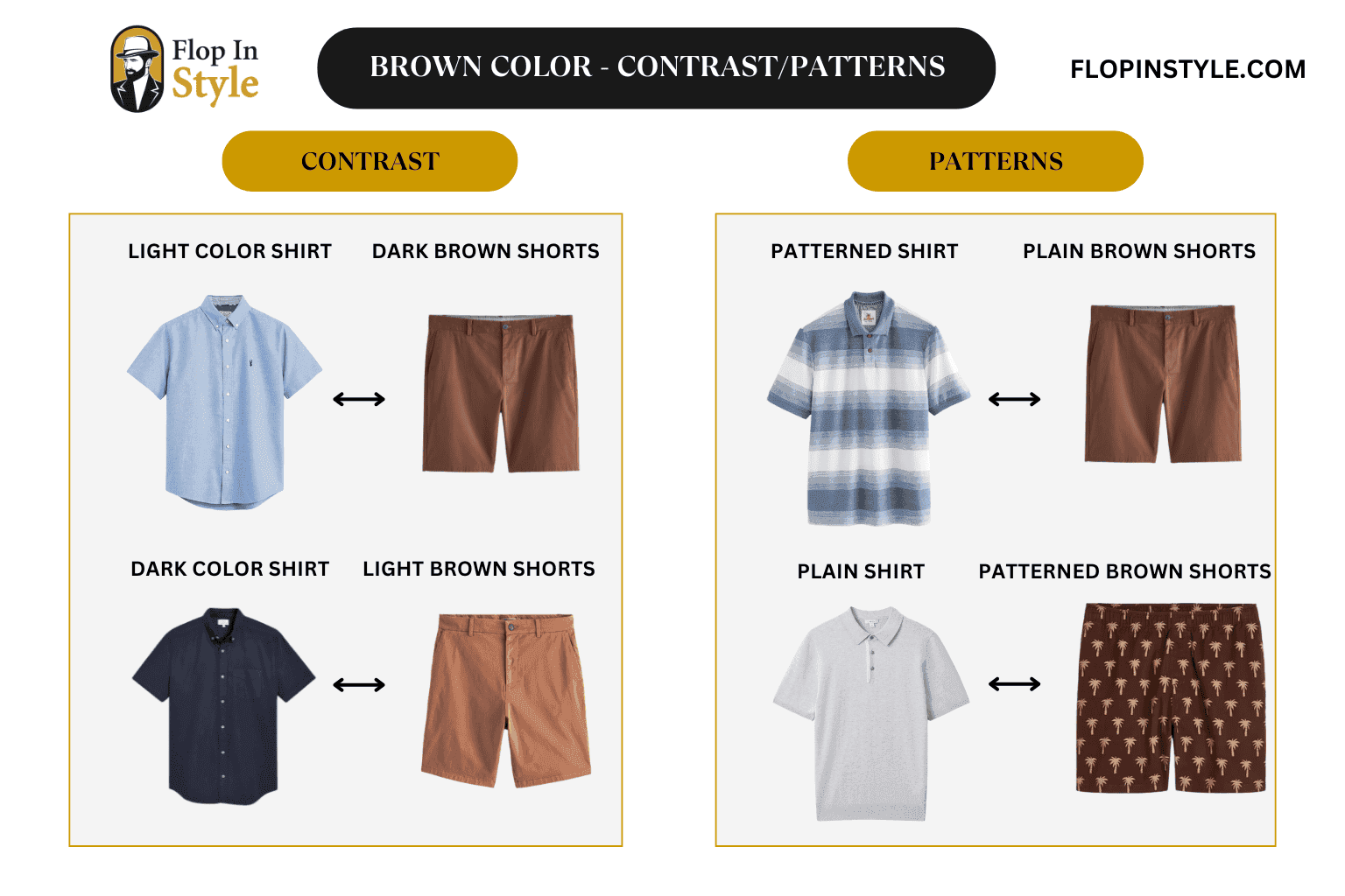 What Color Shirt With Brown Shorts? (Outfit Ideas)