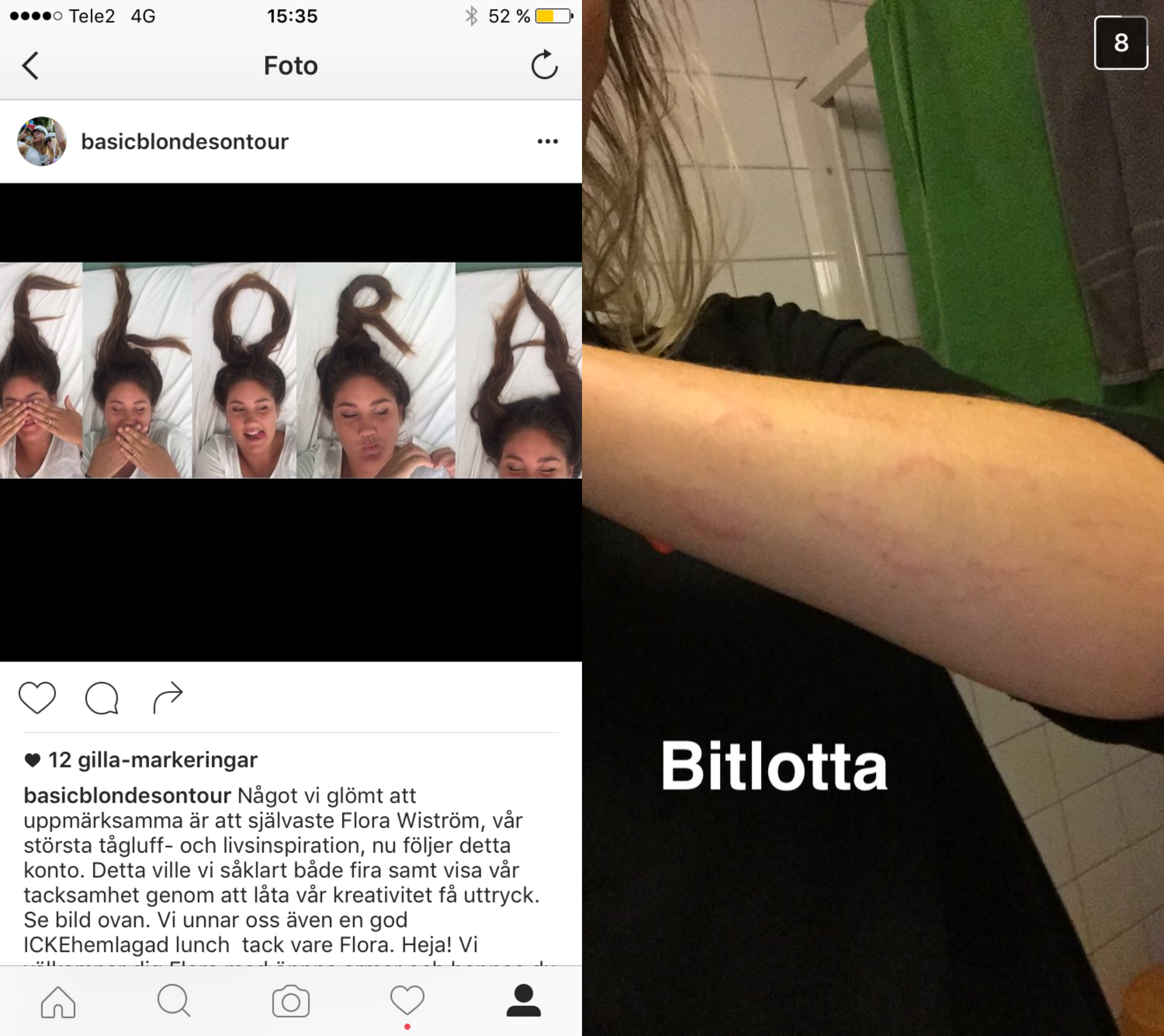 SCREENSHOTS FRÅN MIN TELEFON 2 Flora Wiström Metro Mode