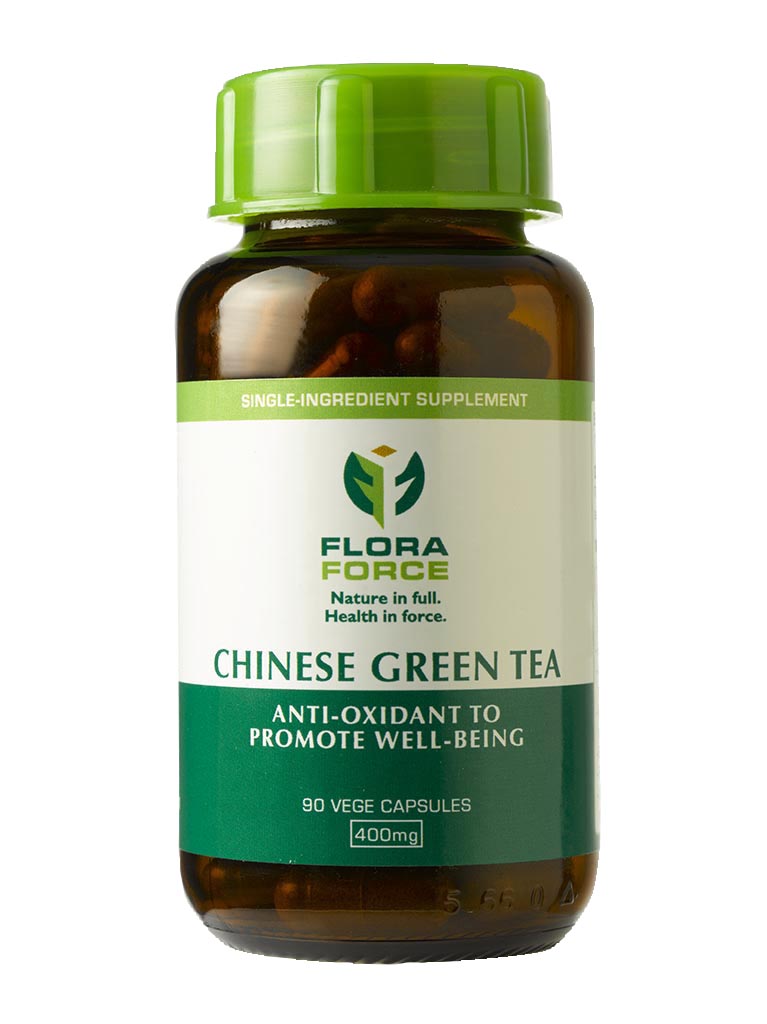FLORA FORCE® Chinese green tea capsules Flora Force Health Products