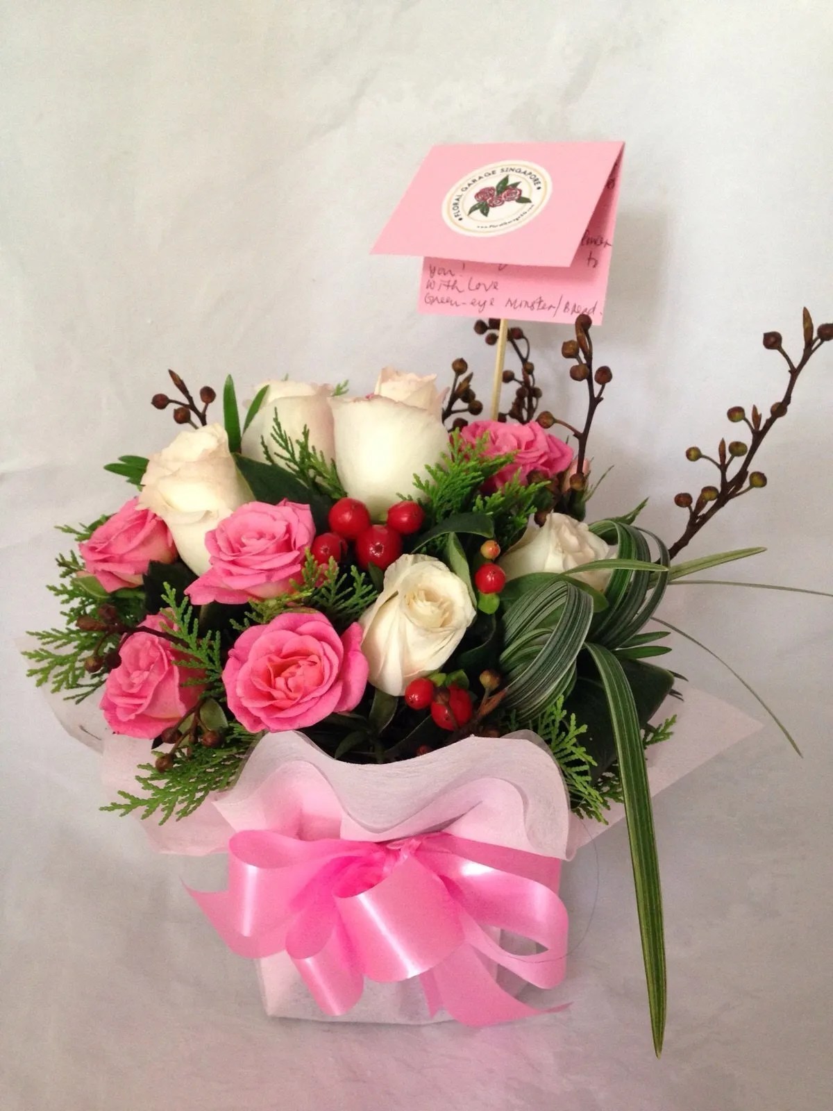 Flower Arrangement (Basic) FLORAL GARAGE SG