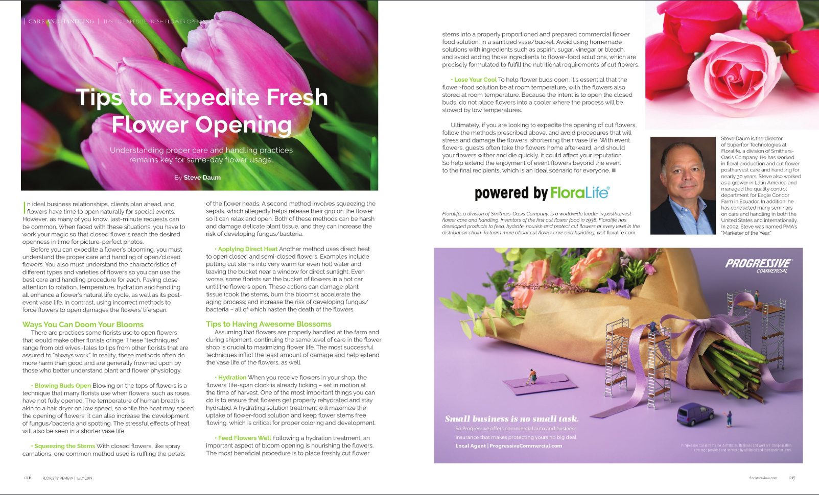 Timely Flower Opening is StressReducing!﻿ FloraLife