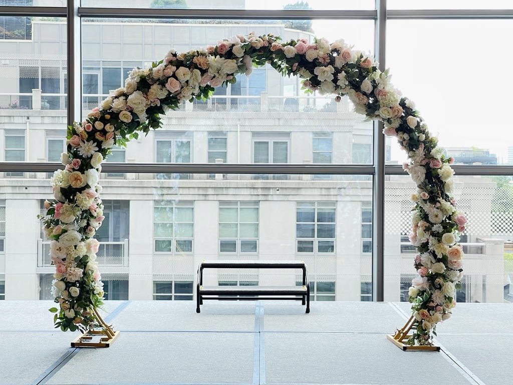 Uxbridge Flower Wall Rental Flower Wall Rentals