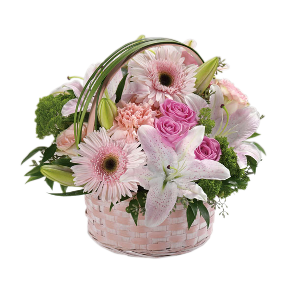 Basket of Love Congratulations Flowers by Floral Express