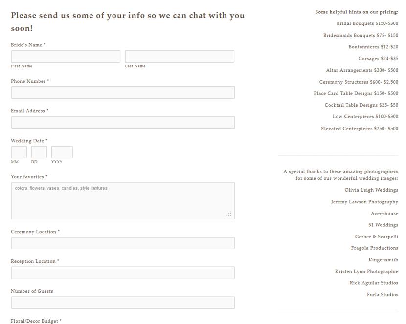 5 Steps For A Better Florist Wedding site Floranext Florist