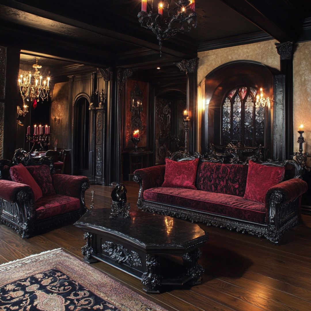 11 Gothic Living Room Ideas Transform Your Space with Dark Elegance