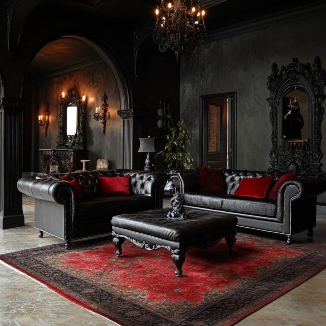 11 Gothic Living Room Ideas Transform Your Space with Dark Elegance
