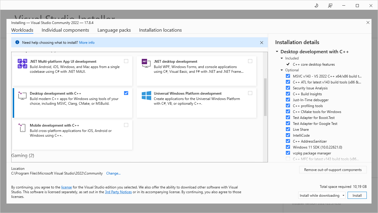 Visual Studio 2022 SRO_DevKit