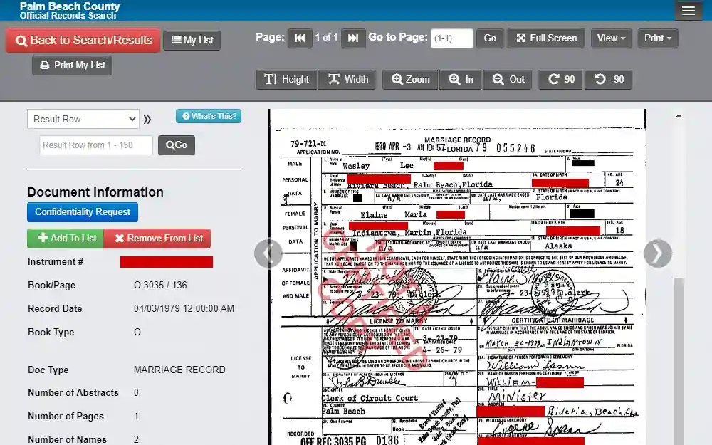 Perform a Free Florida Marriage Records & License Lookup(03)
