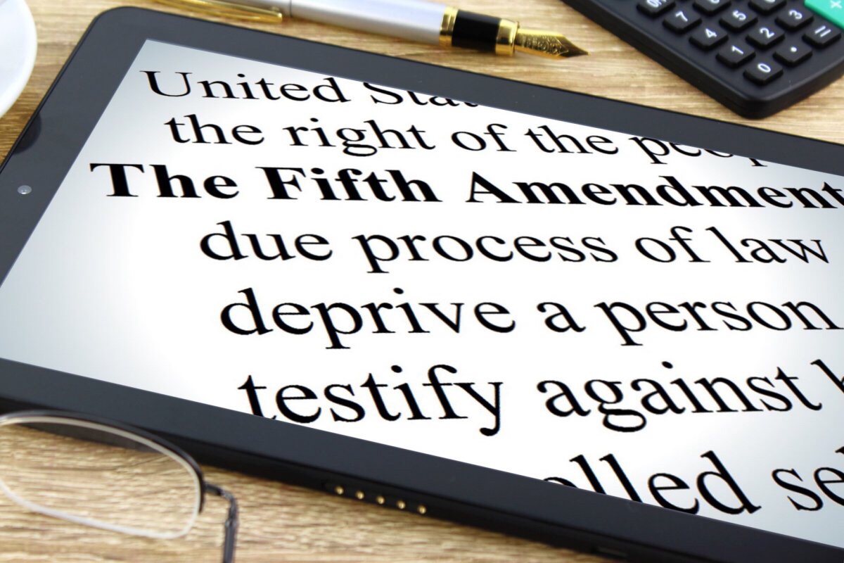 What is your Fifth Amendment Right?