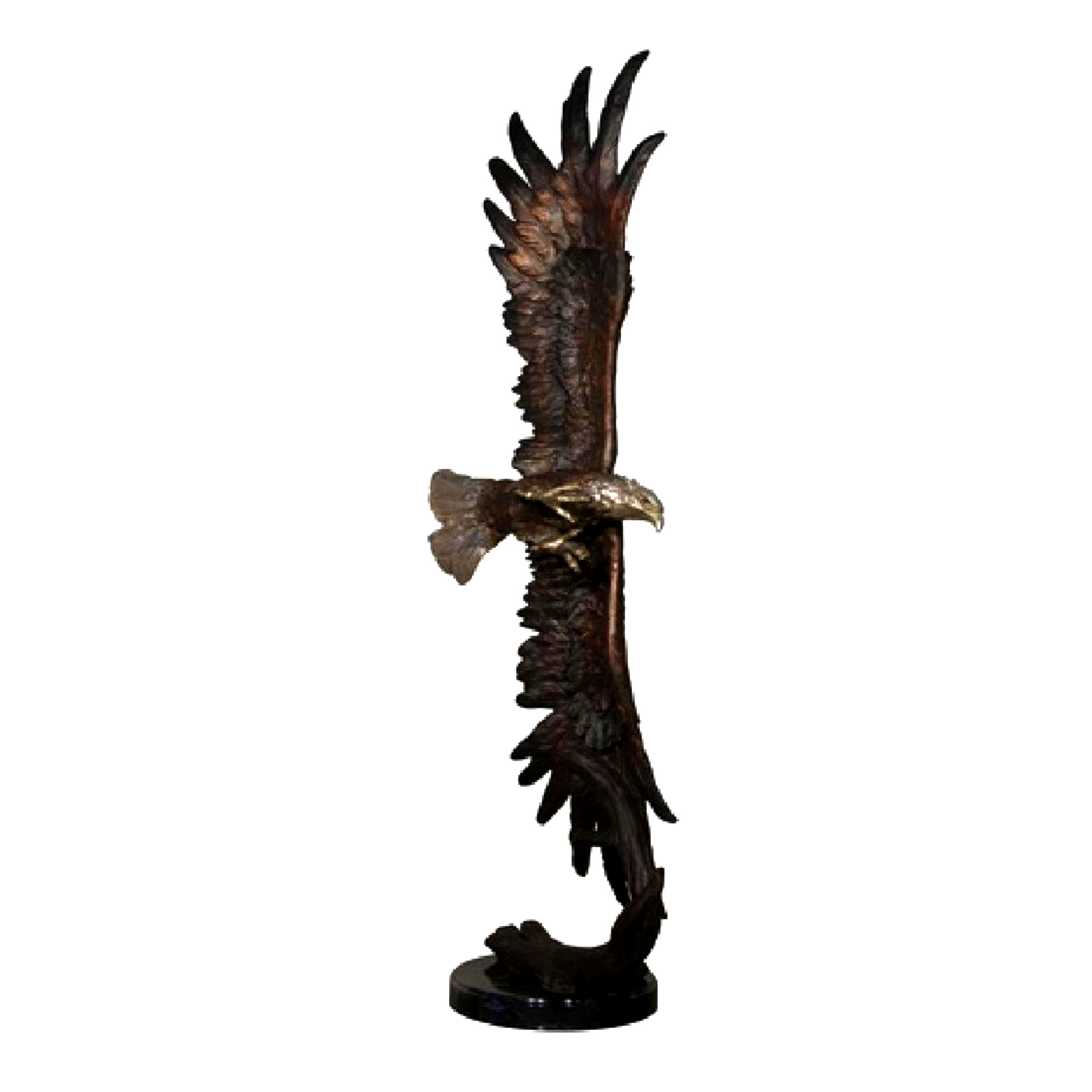 Bronze Flying Eagle Sculpture Florida Bronze Statues, Sculptures and