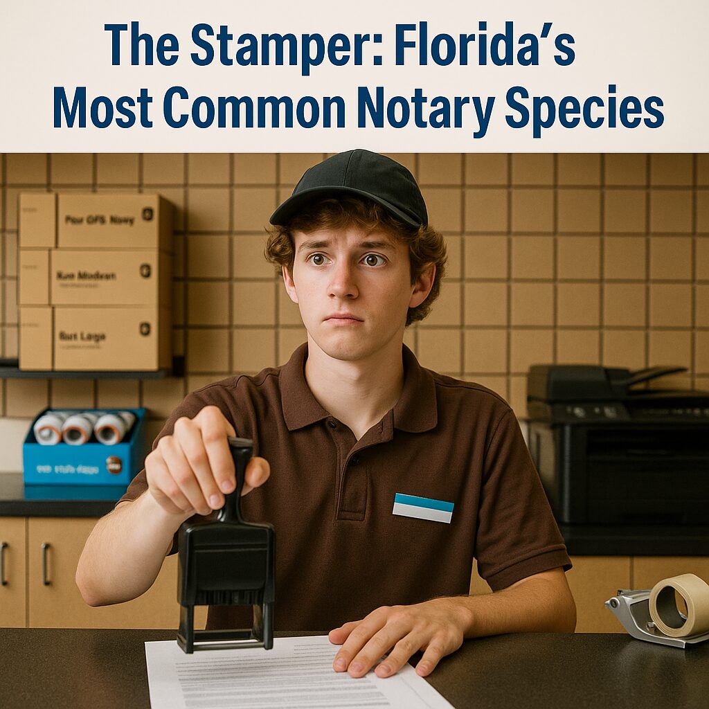 Notary "Stamper" Mistakes Compliance Failures in Florida