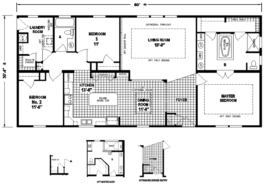 1995 Skyline Mobile Home Floor Plans House Design Ideas