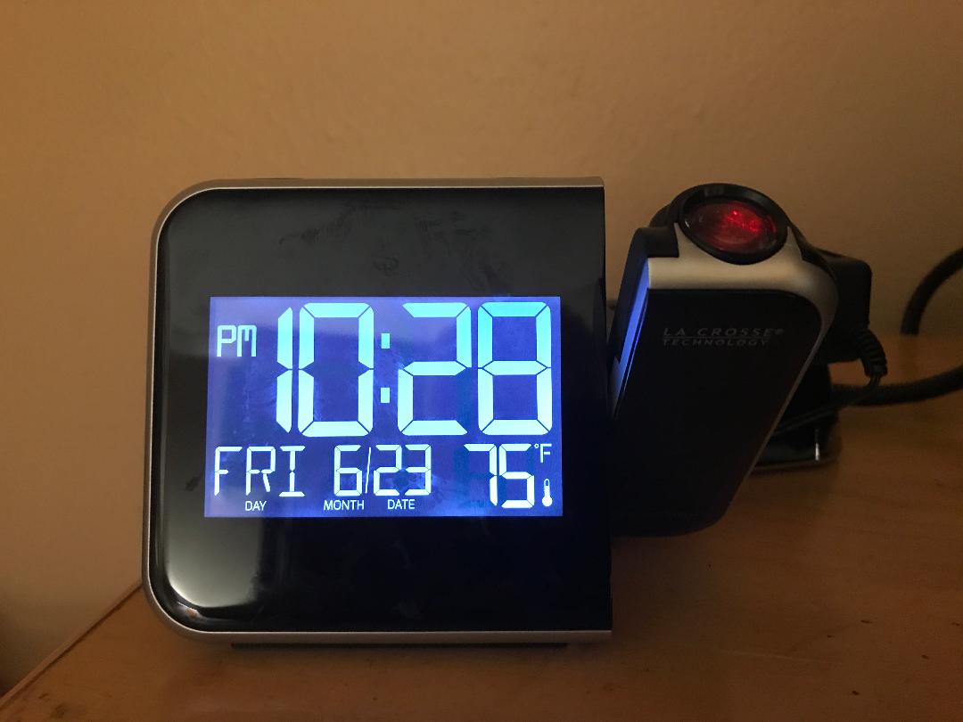 Field Test of the La Crosse Projection Clock Florida Fun Travel