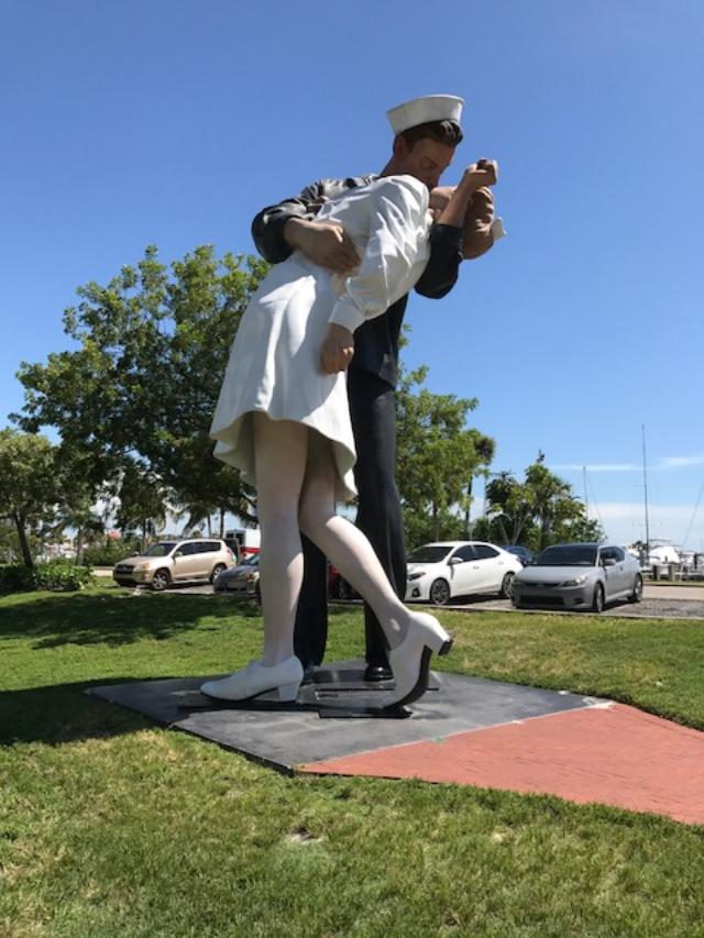 "Unconditional Surrender" in Sarasota Florida Fun Travel