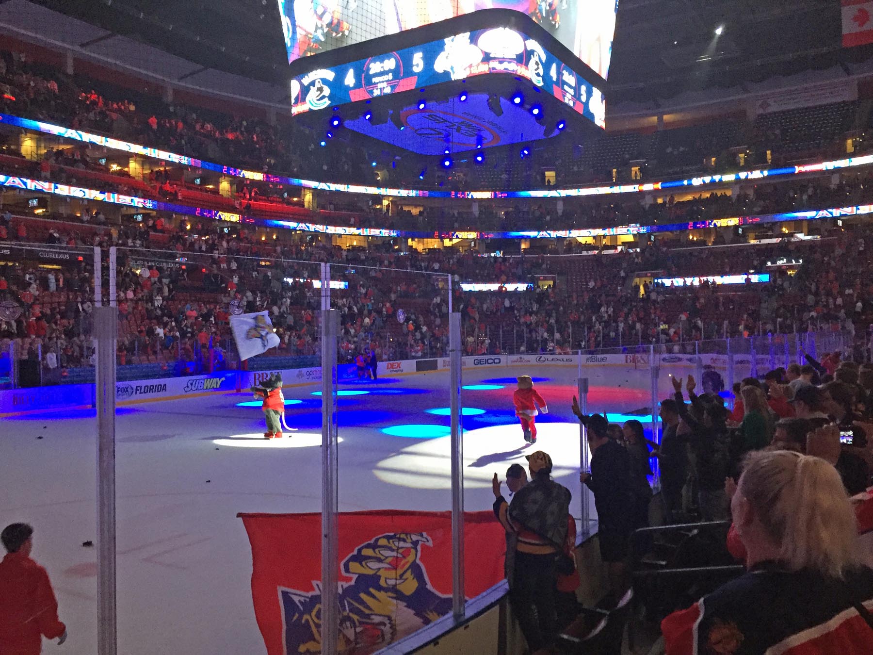 Another look at a Florida Panthers celebration A GATOR IN NAPLES