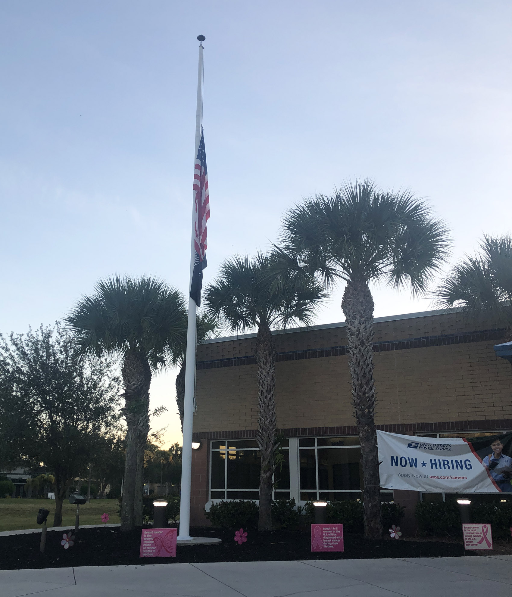 Was your flag at halfstaff today to honor National Fallen Firefighters