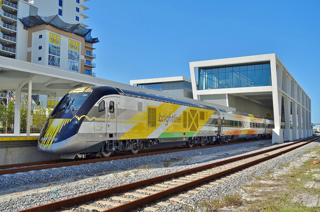 Brightline trains roll off California production line & are headed to
