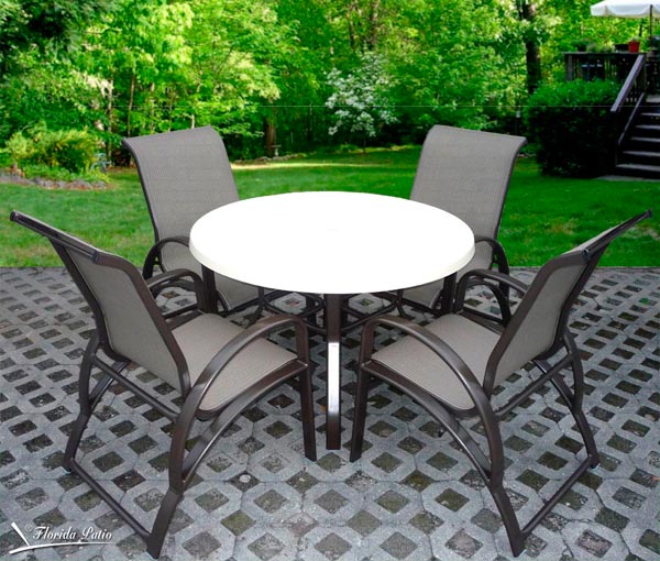 The World's Finest Patio Furniture Eclipse Set 5 Florida Patio