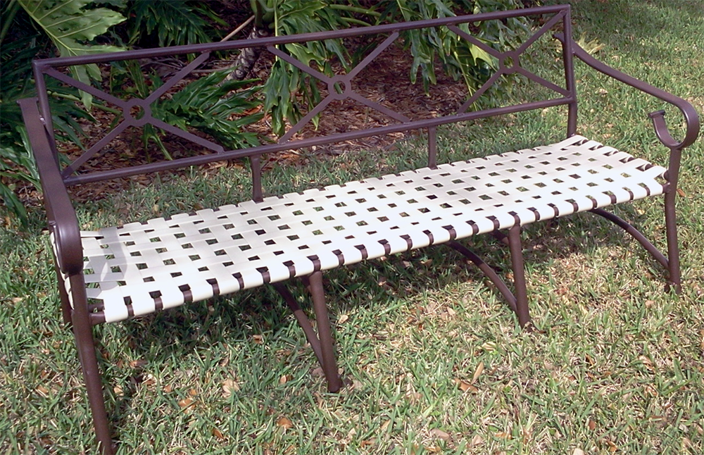 Strap Bench S255CD Florida Patio Patio Furniture
