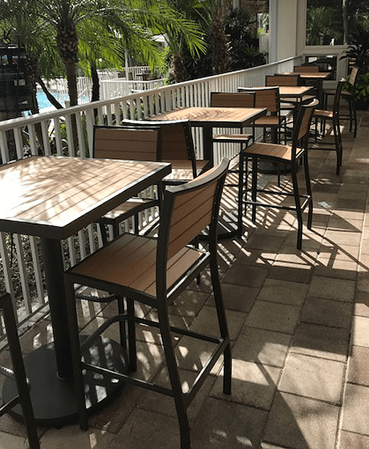 Faux Teak Florida Patio Outdoor Patio Furniture