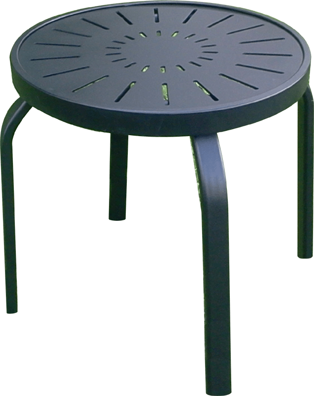 Round Side Table Florida Patio Outdoor Patio Furniture