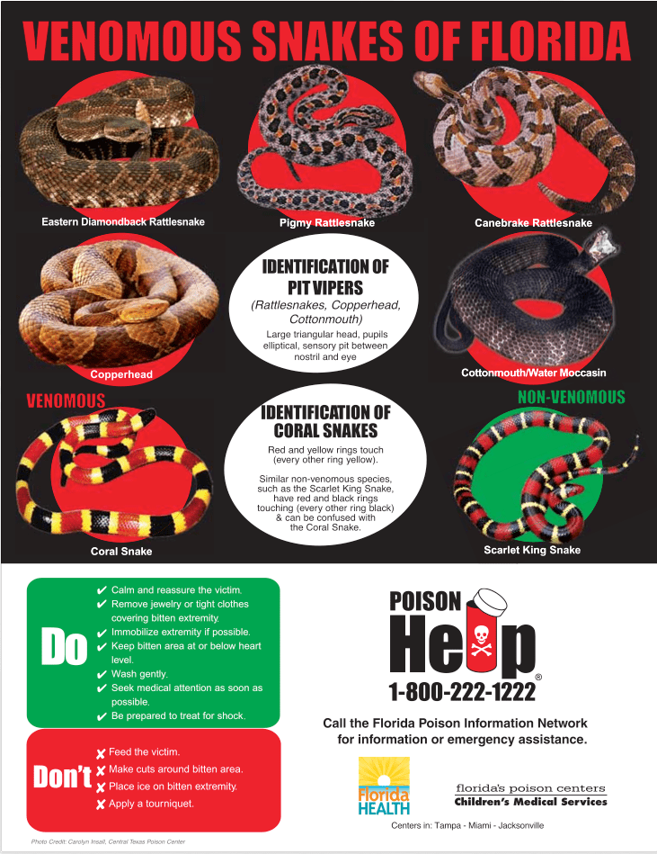 Educational Materials Florida's Poison Control Centers