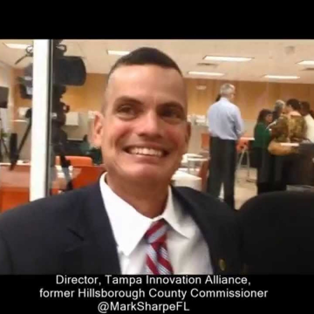 Despite Rick Scott rejection, Mark Sharpe says Tampa Innovation