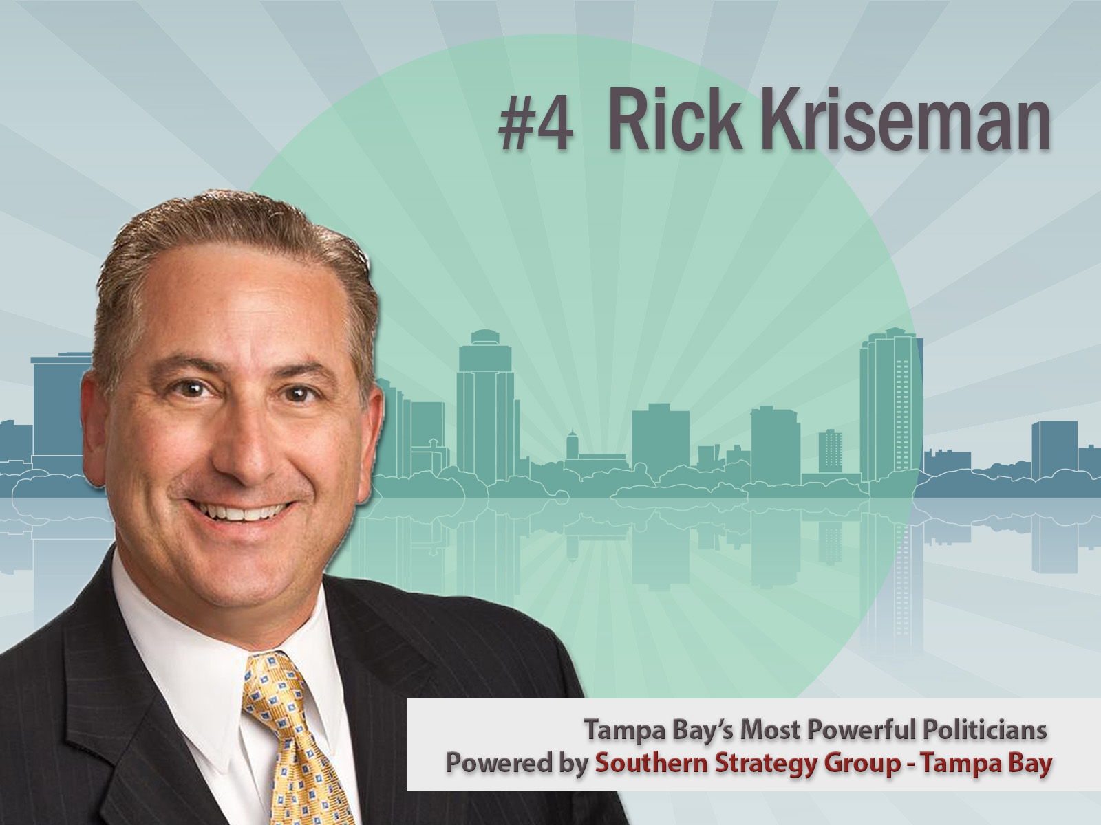 4 on list of Tampa Bay’s Most Powerful Politicians — Rick Kriseman