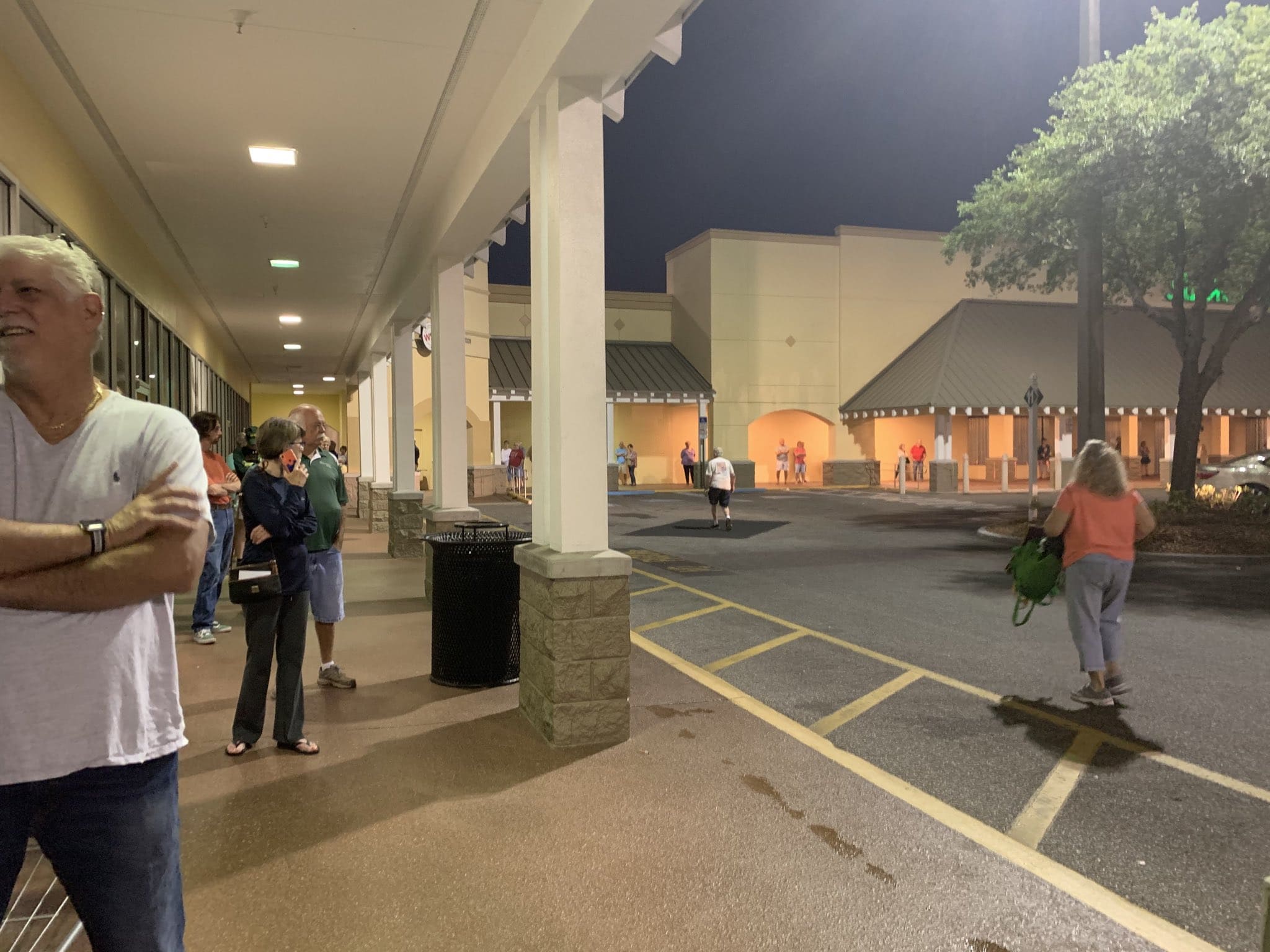 First day of senior shopping at Old Northeast Publix produces long