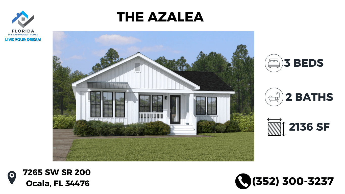 The Azalea Florida Prefab Modular Homes