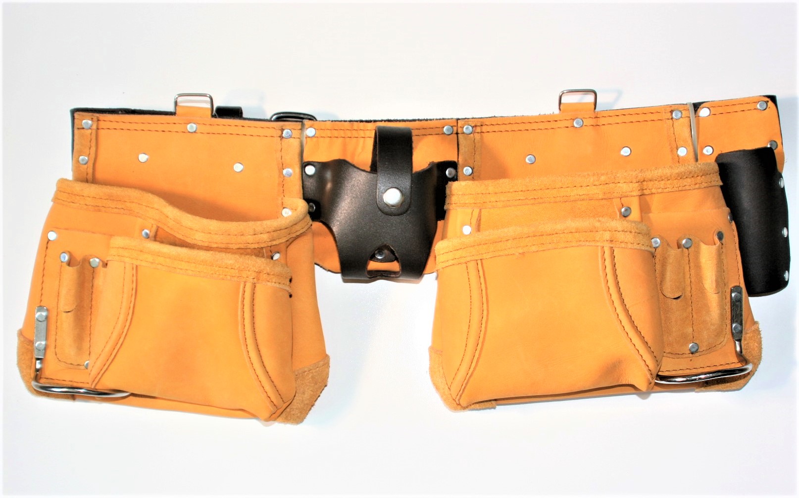 10 POCKET PROFESSIONAL NUBUCK LEATHER TOOL BELT FLORIDA PROTOOLS