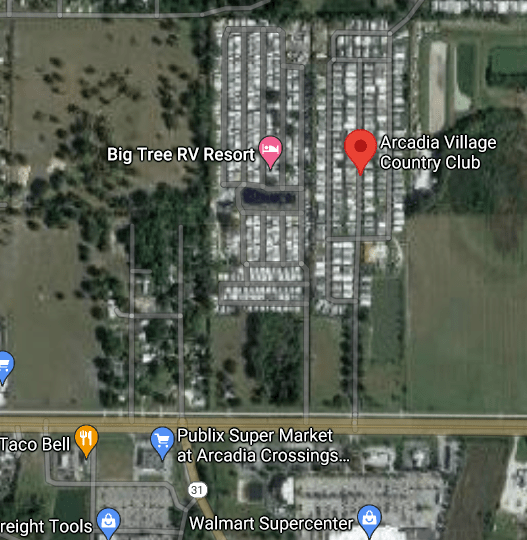 Arcadia Village Country Club in Arcadia Florida Florida Retirement Life