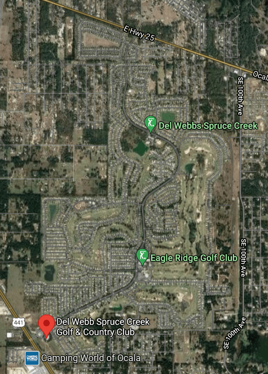 Del b Spruce Creek Golf & Country Club in Summerfield Florida Florida Retirement Life