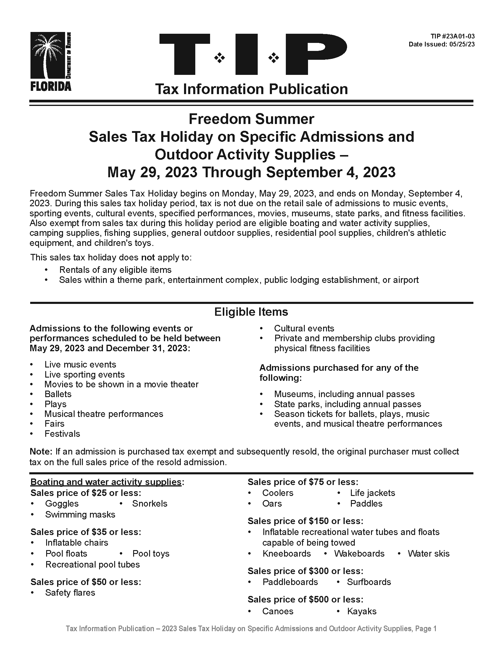 Florida Dept. of Revenue Home