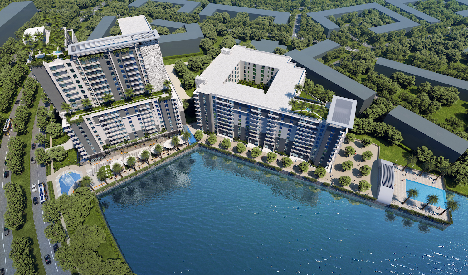 LF Development Files Plans For Two Towers With 600 Residential Units In