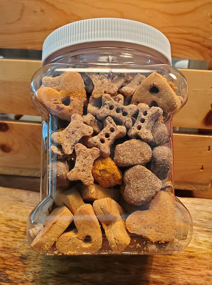 1lb JAR of Best Selling Treats Floris Naturals
