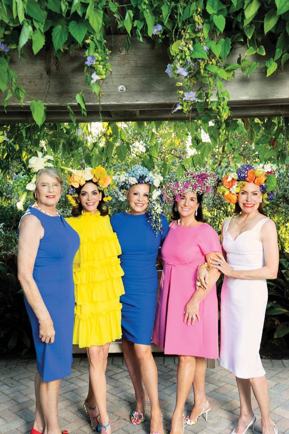 Naples Social Season Blooms with Hats in the Garden Florists' Review