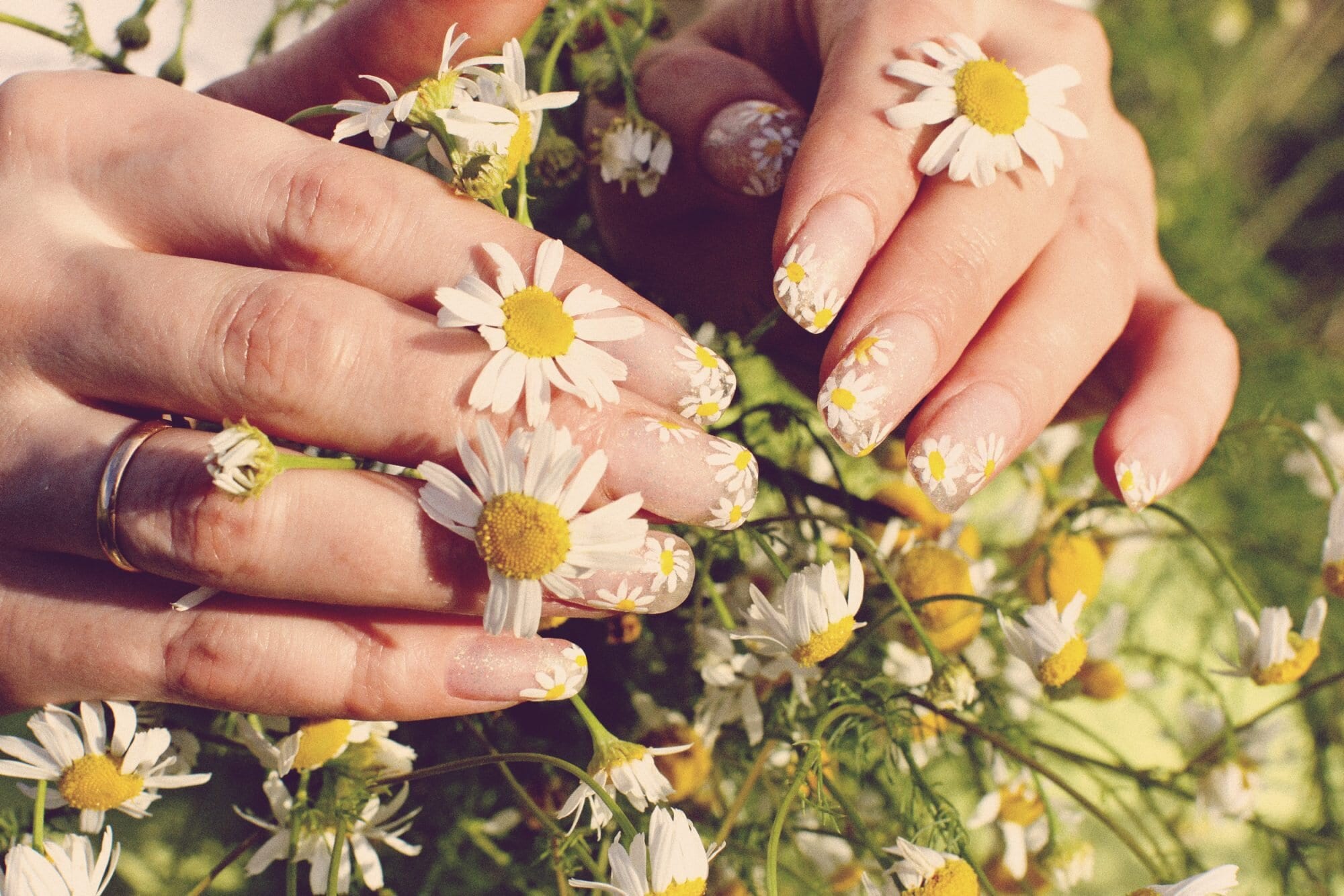Daisy Nail Art Is the Easiest Summer Manicure to DIY At Home Florists